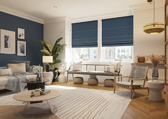 Carina, Aegean - Twist&Fit Roman Blind - Image 7